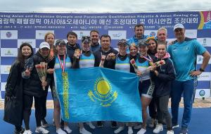 Kazakhstan wins Asian Rowing Cup gold
